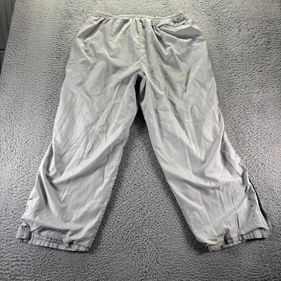 Vintage Starter Track Pants Mens XL Gray Polyester Stretch Loose Mesh Lined - Picture 4 of 9